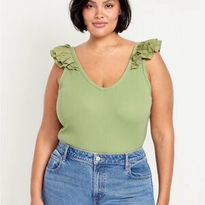 Old Navy  Ruffle Sleeve Tank Top